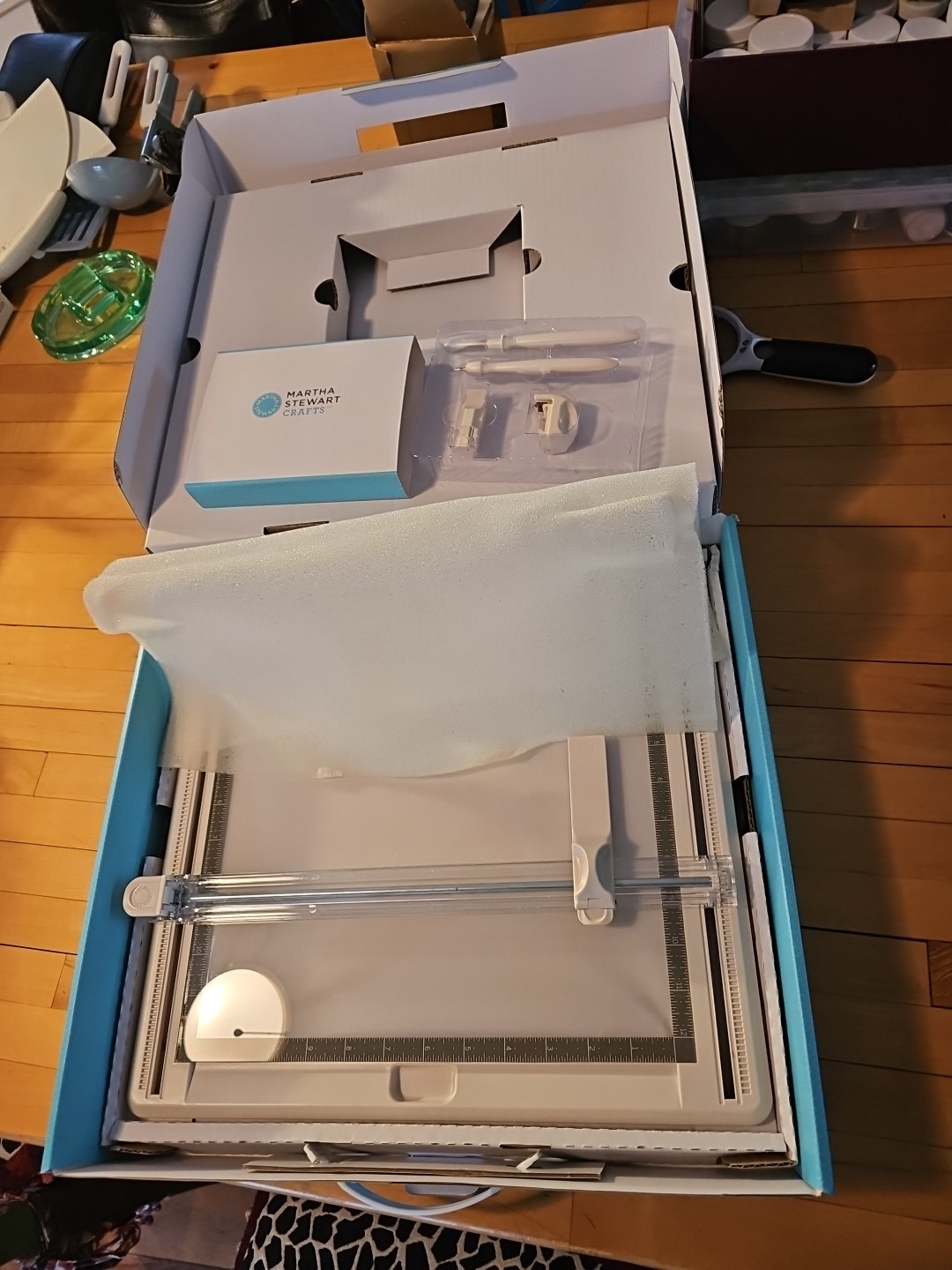 Martha Stewart LED Light Table Craft Station 12” Cutting Align Template