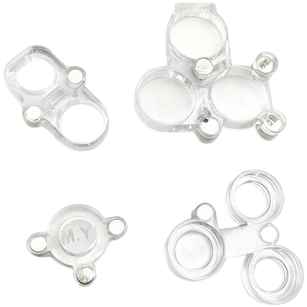 Flat lens dust cover clear for dual triple cameras magnetic 6G-17PM 4pc