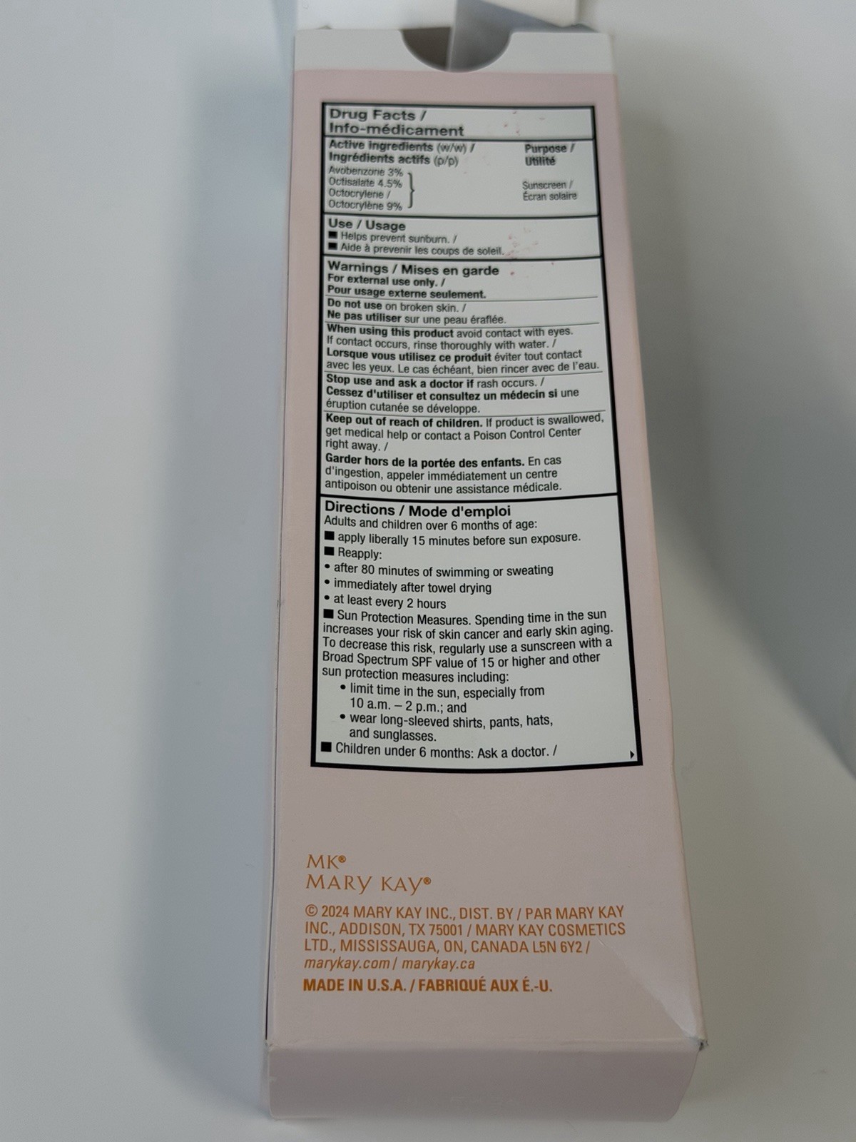 Mary Kay Sunscreen Broad Spectrum SPF 50 4.0 Oz. #237287 NIB Face Body