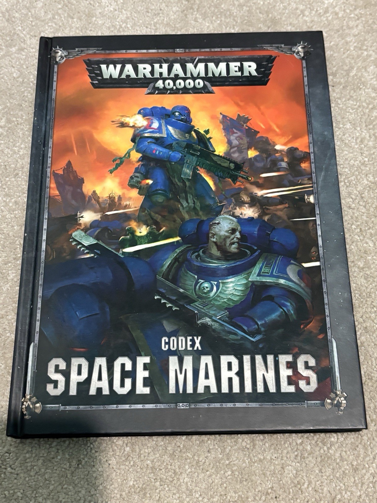 Warhammer 40,000 Codex Space Marines Hardback Book Games Workshop 40,000