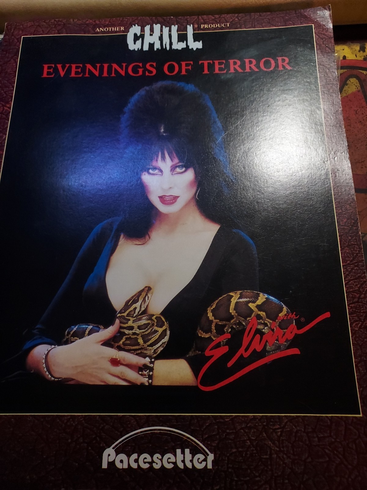 Chill RPG Evenings Of Terror With Elvira VERY RARE