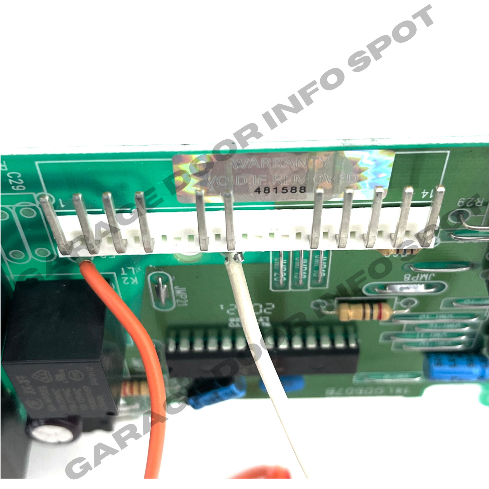 OEM 41A5021-2 Sears Craftsman Circuit Logic Board Red Learn Button BOARD ONLY!