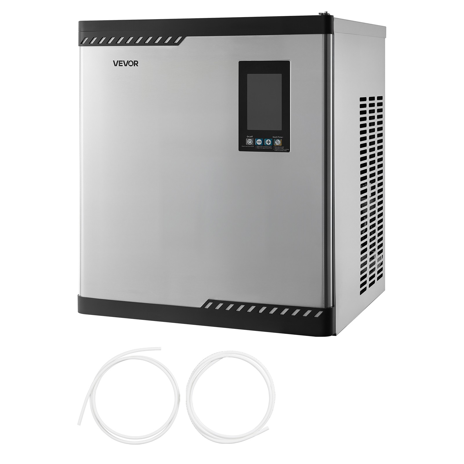 VEVOR Commercial Ice Maker Machine - Head 300 lbs/Day Self-Cleaning Ice Maker