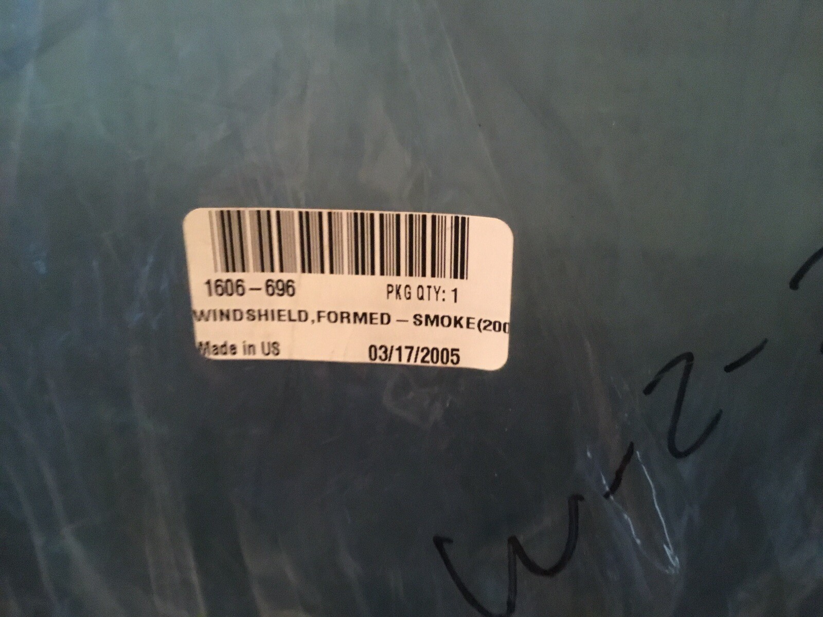 Arctic Cat Oem Windshield Smoke 1606-696