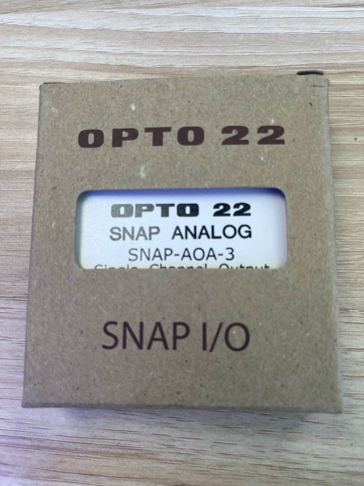 OPTO 22 SNAP-AOA-3 Current Loop Analog Output Module 4-20MA NEW