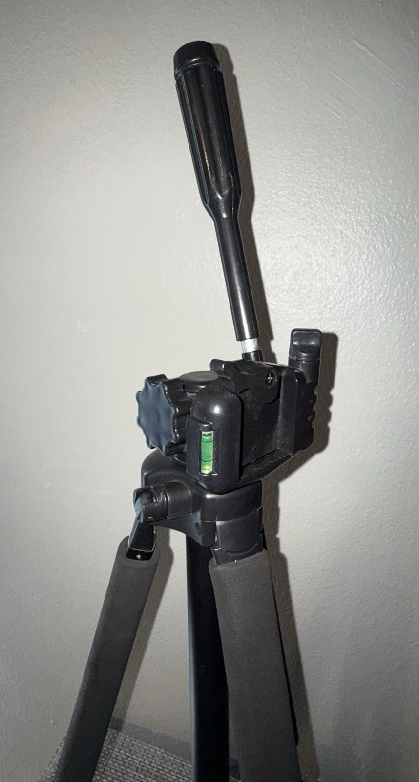 Sunpak Pro 66 Camera Tripod Pan/Tilt Head Pan Handle Bubble Level