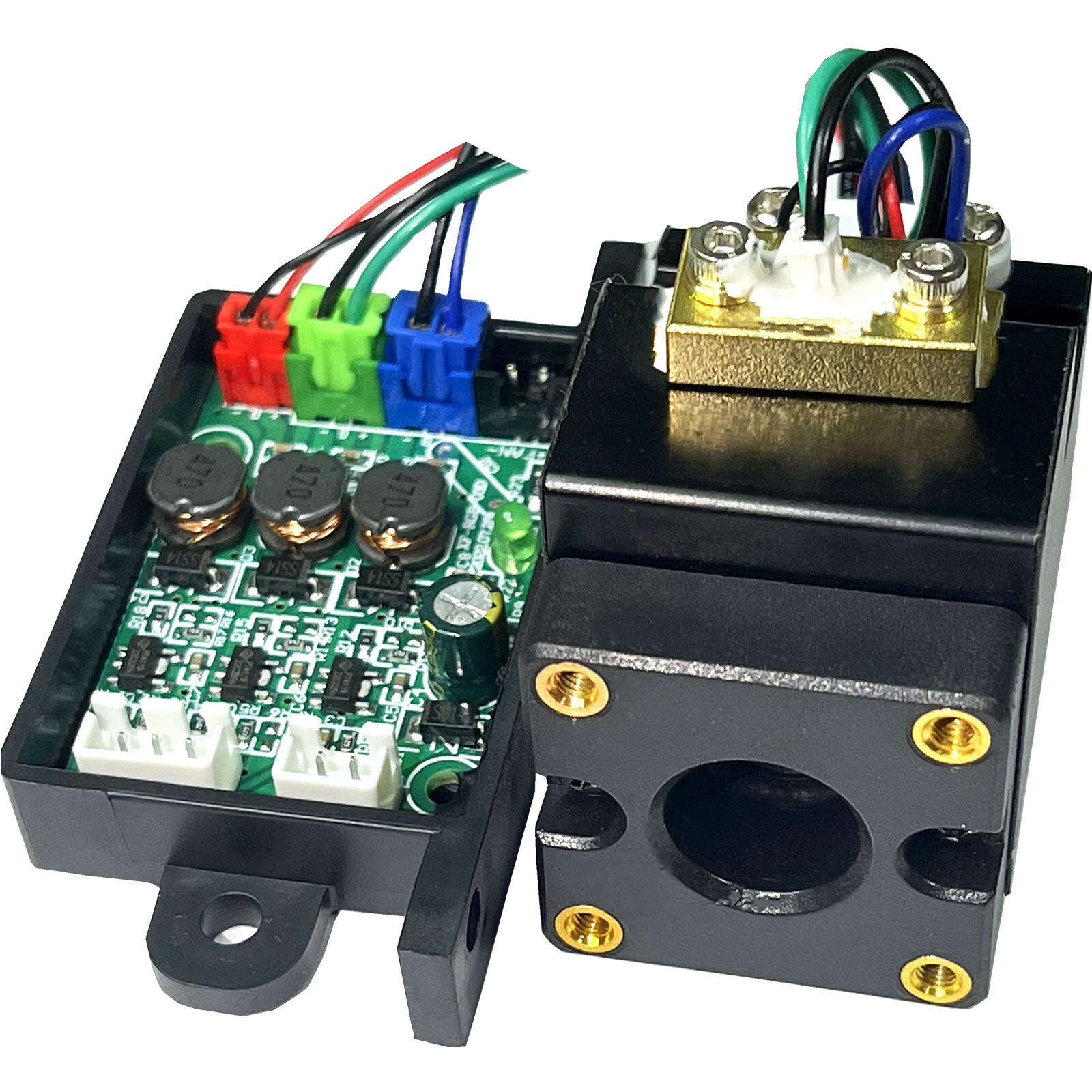 1pc RGB 2000mW Laser Module Stage Light Laser Source Pumping Solid State Laser