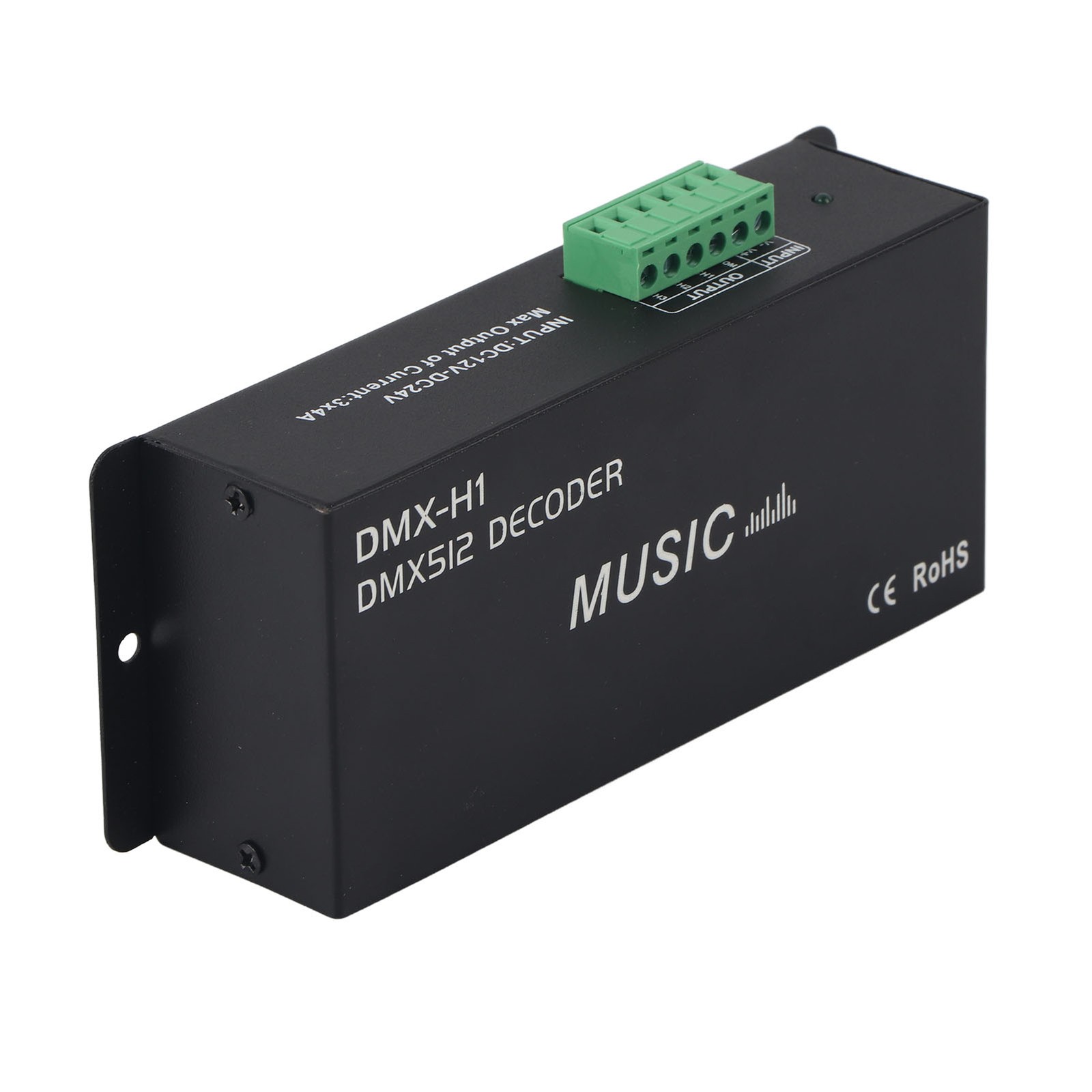 3 Channel DMX Decoder Adjustable RGB Dimming LED Controller For Bars Hotels