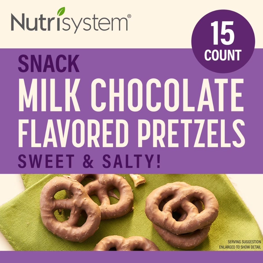 Milk Chocolate Covered Pretzel Twists Snack 15 Pack Pouches Bulk