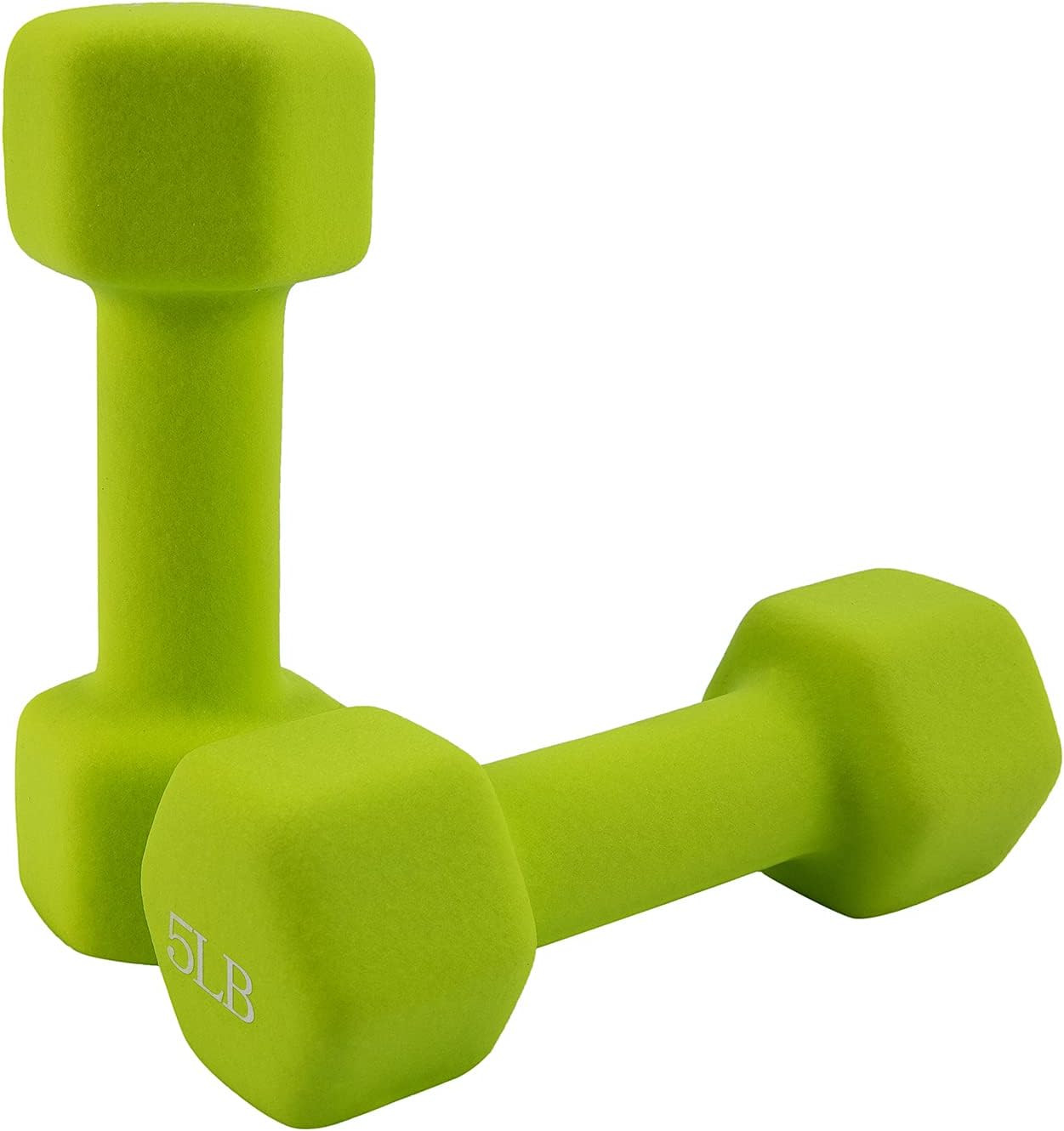 Dumbbells Set of 2 Exercise Fitness Dumbbell for Home Gym Free Weights Hand Hex