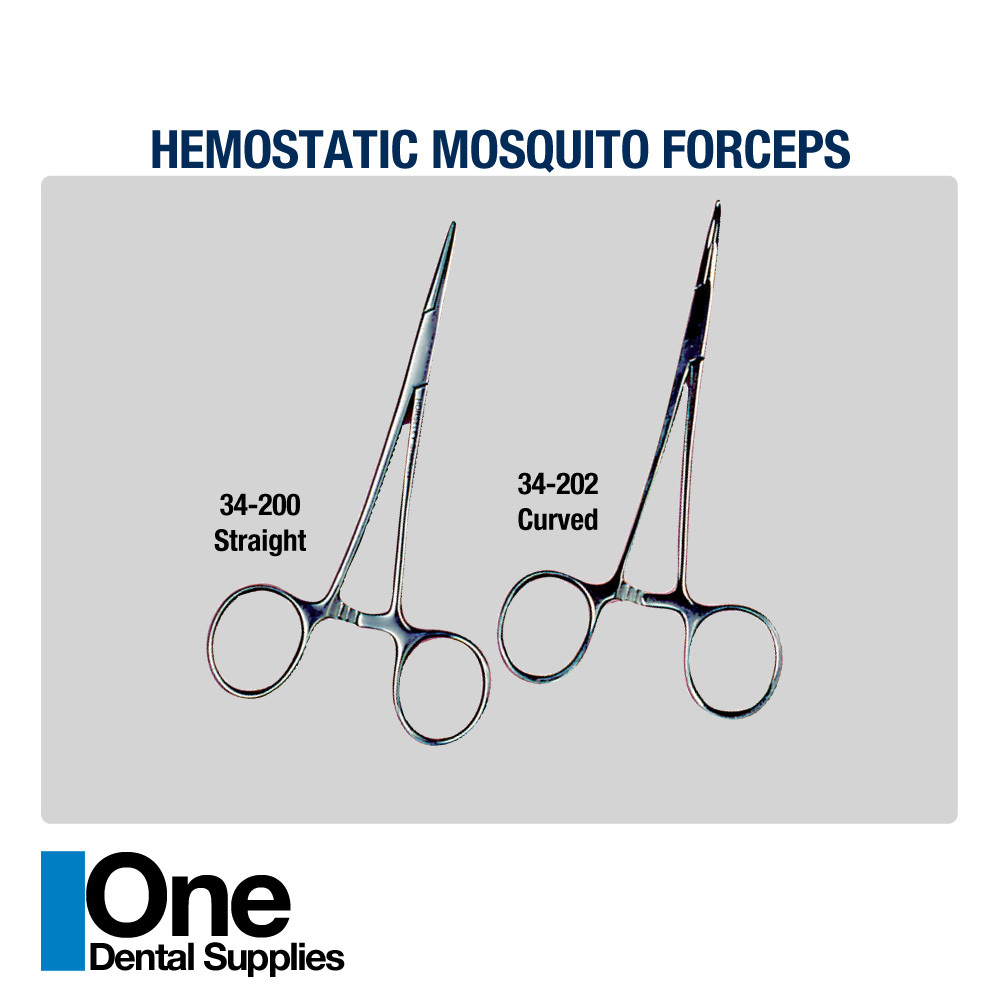 Dental Instruments - Hemostatic Forceps 5 pcs