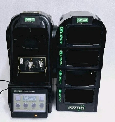MSA GALAXY GX2 AUTOMATED TEST/CALIBRATION STATION USE FOR MSA ALTAIR 5X DETECTOR