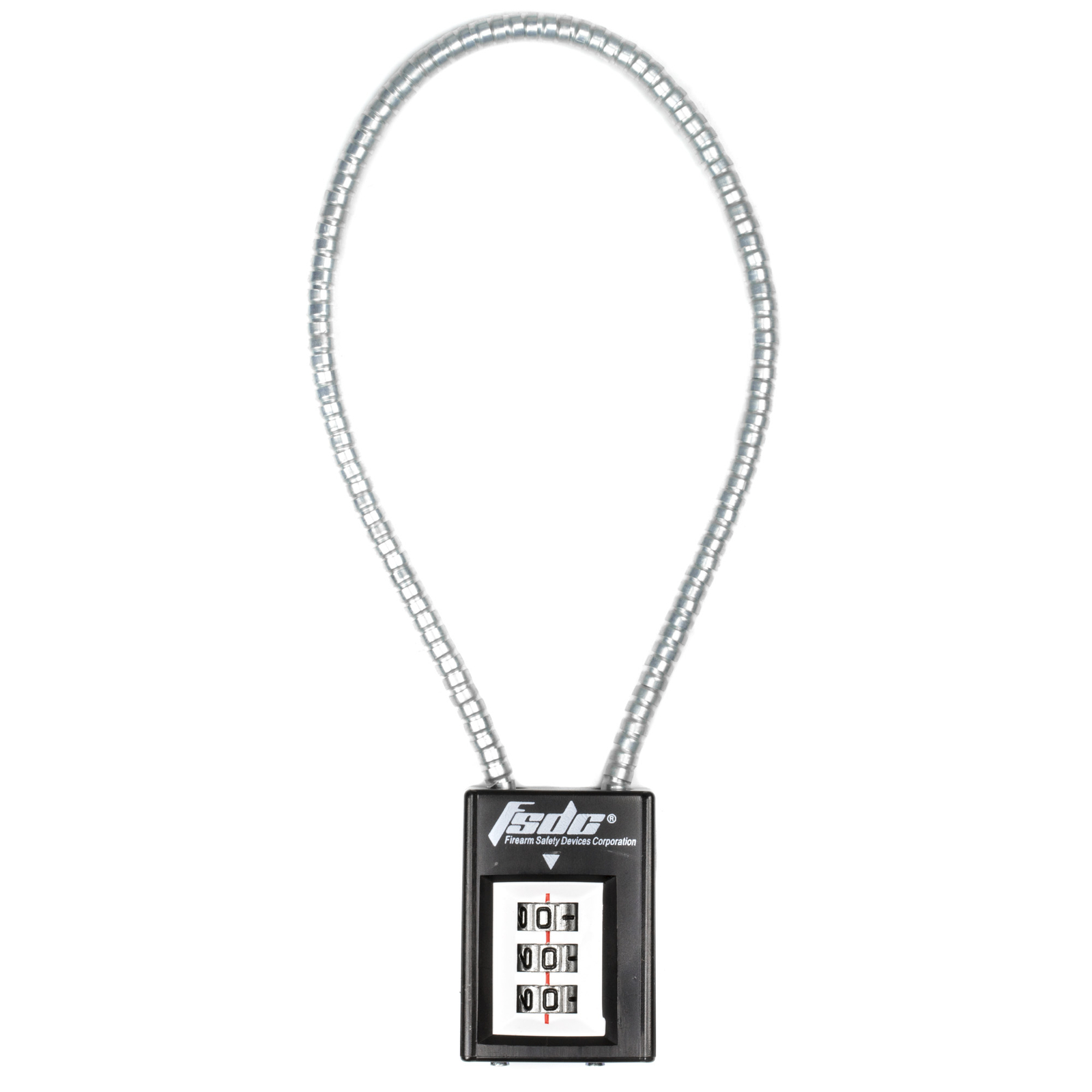 FSDC  14” Combination Cable Gun Lock  CA & MA Approved  CL1725RCB