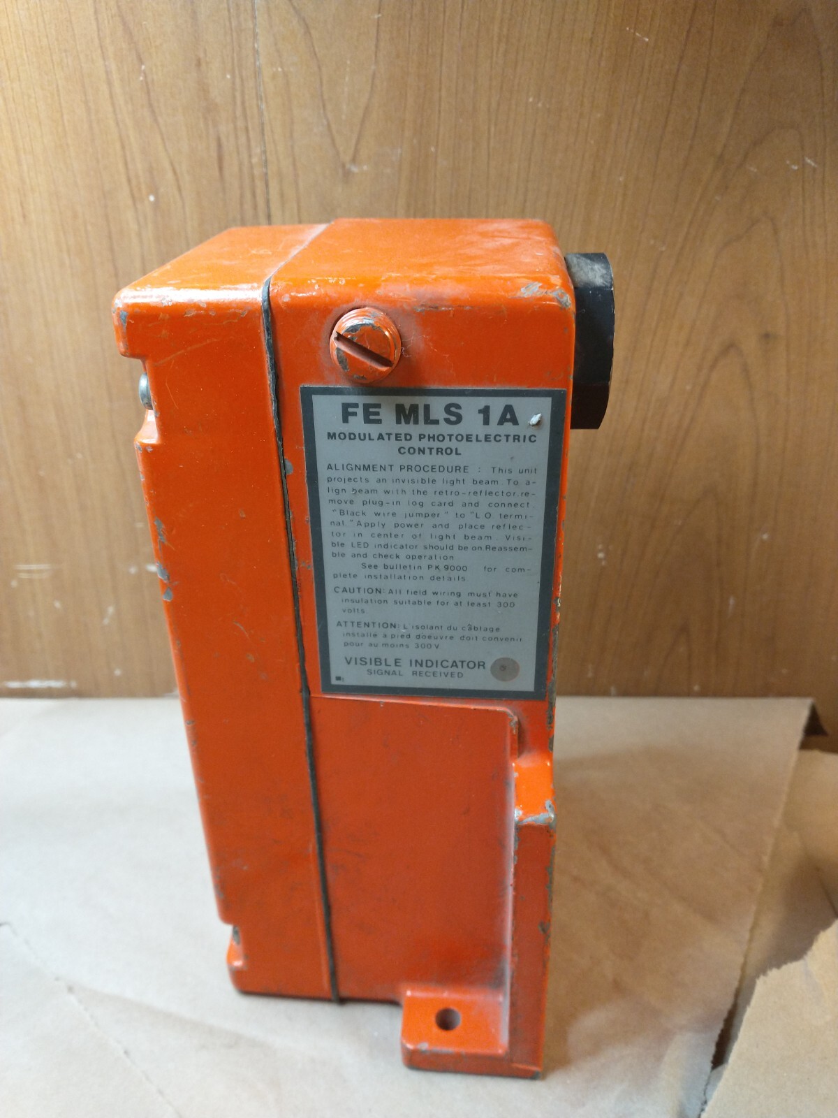 Micro Switch FE MLS 1A modulated photoelectric control