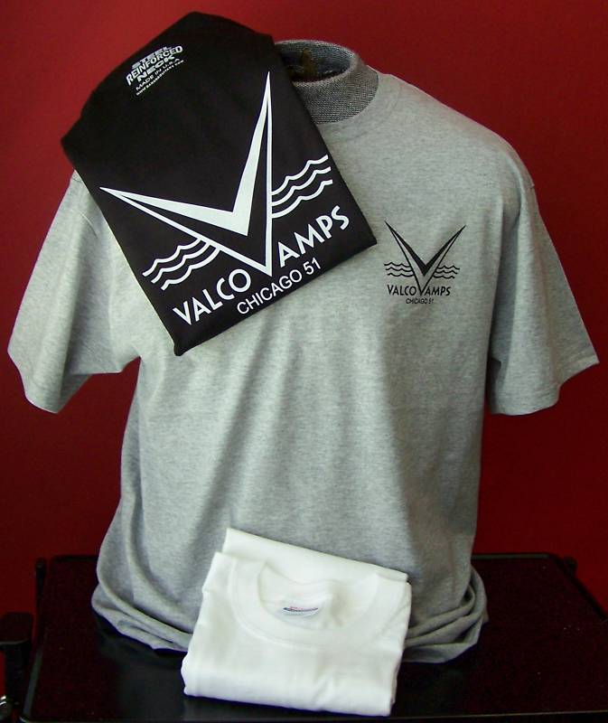 **NEW VINTAGE** VALCO  GUITAR AMPLIFIER T-SHIRT XXXL