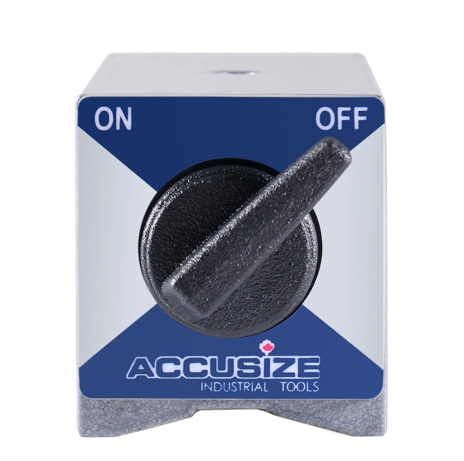 Precision Magnetic Base with 264 lb Pull and Fine Adjustment - Accusize Quality