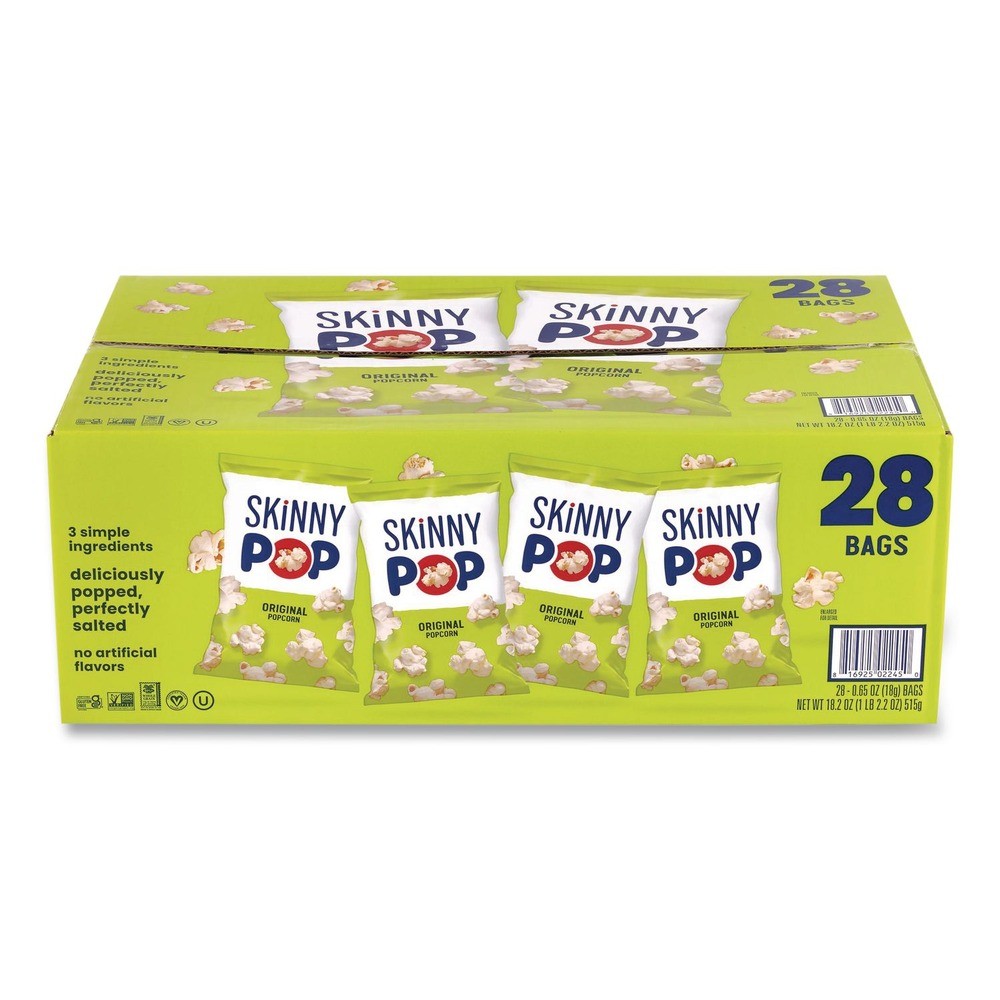 Green Rabbit 22000408 0.65 oz Popcorn - Original (28/Carton) New