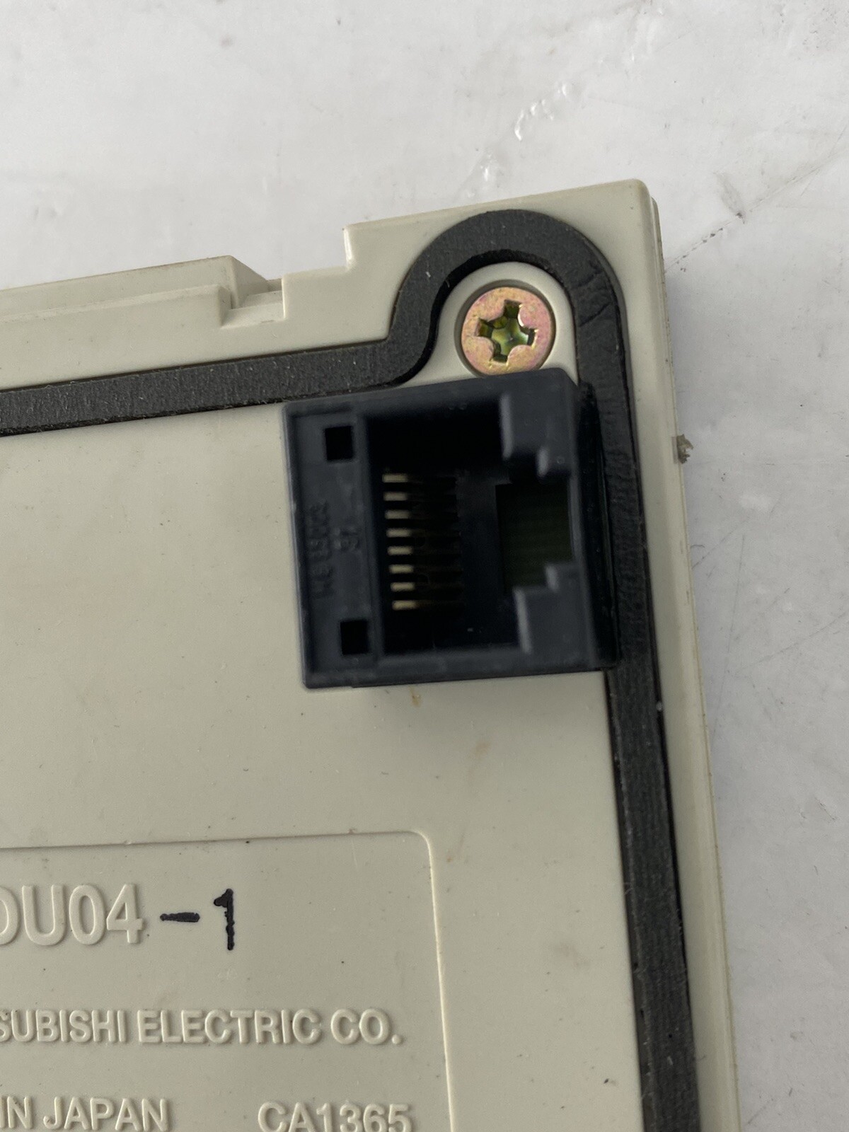 Mitsubishi - FR-DU04-1 - Display unit Control Panel