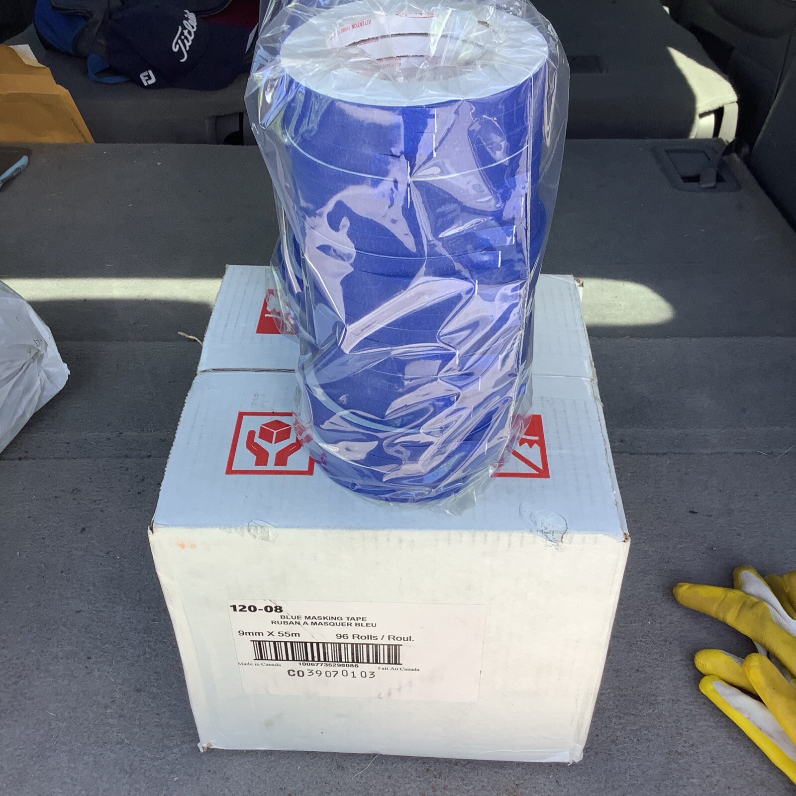 Cantech 3/8/ Or 9MM Blue Masking Tape High Temp 24 Rolls