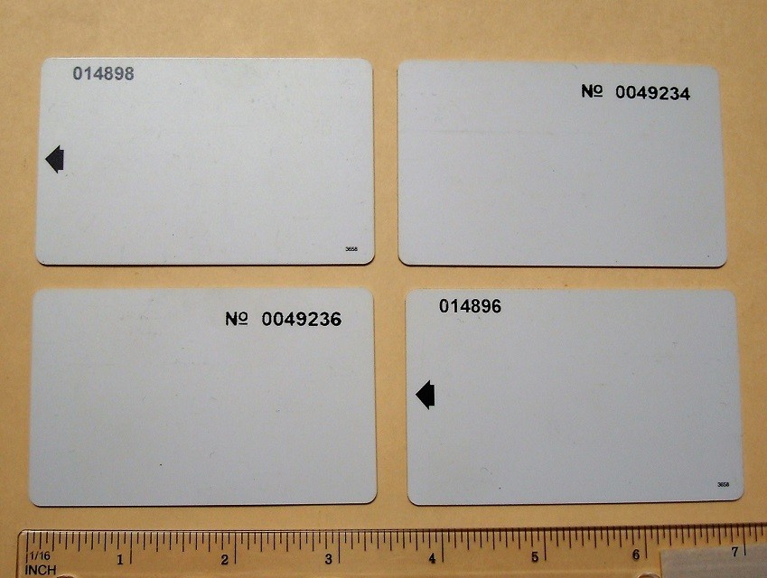 Sealed Ferrite card for Kantech SFT-R50 card reader, 26-bit Wiegand format, New