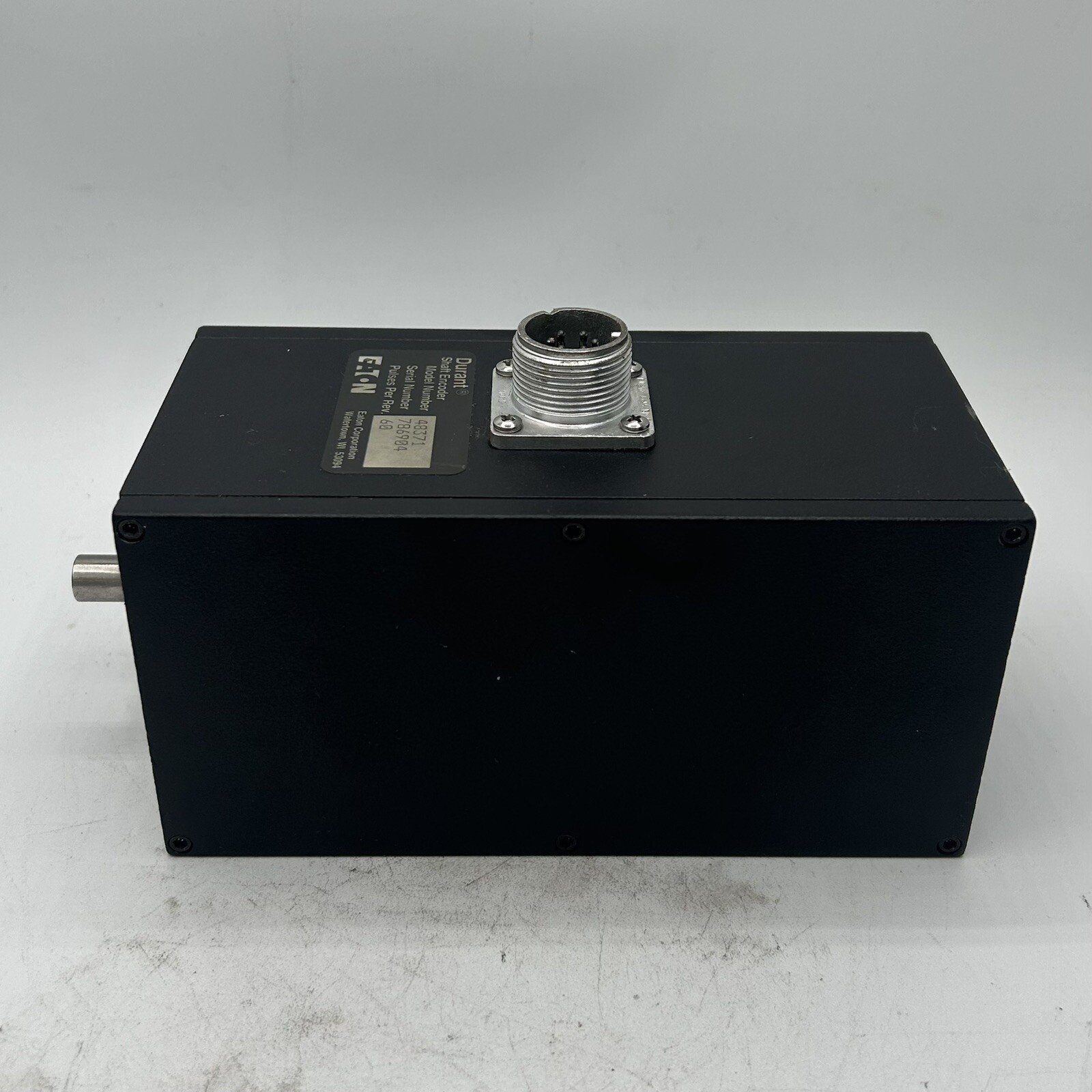 Eaton-Durant 48371 Shaft Encoder, Single Channel, 60 PPR