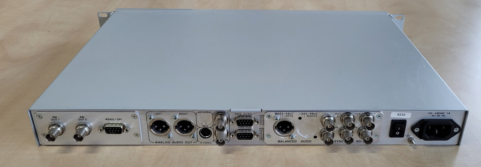 Philips DVS8020 Series MPEG2 Receiver/Decoder