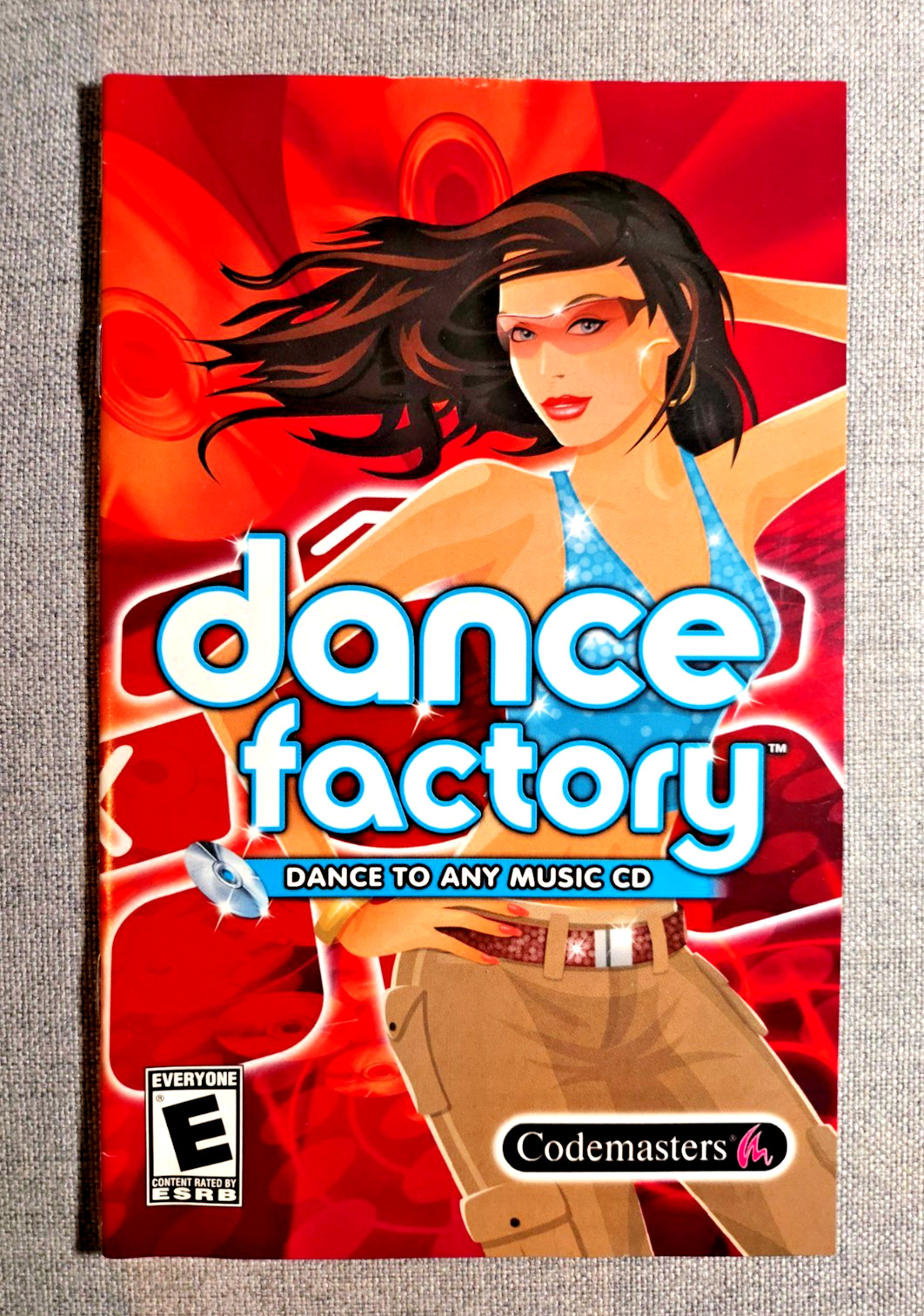 Dance Factory Instruction Manual Only - PlayStation 2