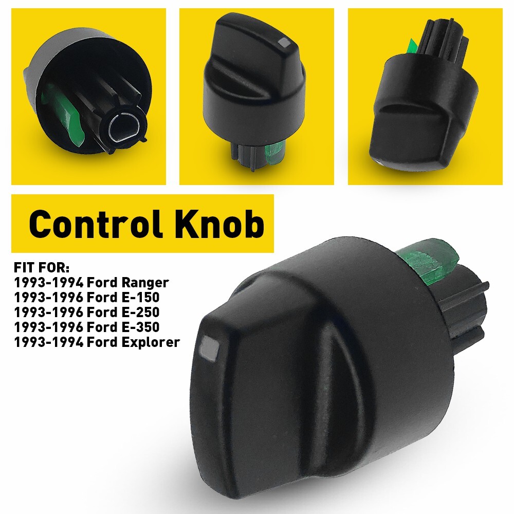 For 93-94 Ford A/C Ranger / Explorer Heater Fan Control Knob / Button/ Control
