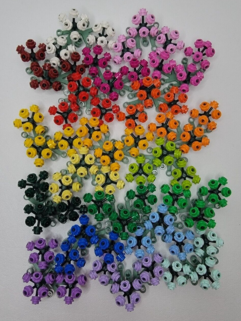 You Pick Custom Lego Baby Breaths Colors From Bouquet of Roses 10328