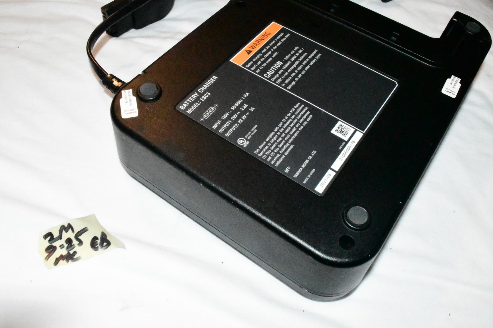 YAMAHA NAVIGO ESC3 CHARGER WORKING RARE 2M