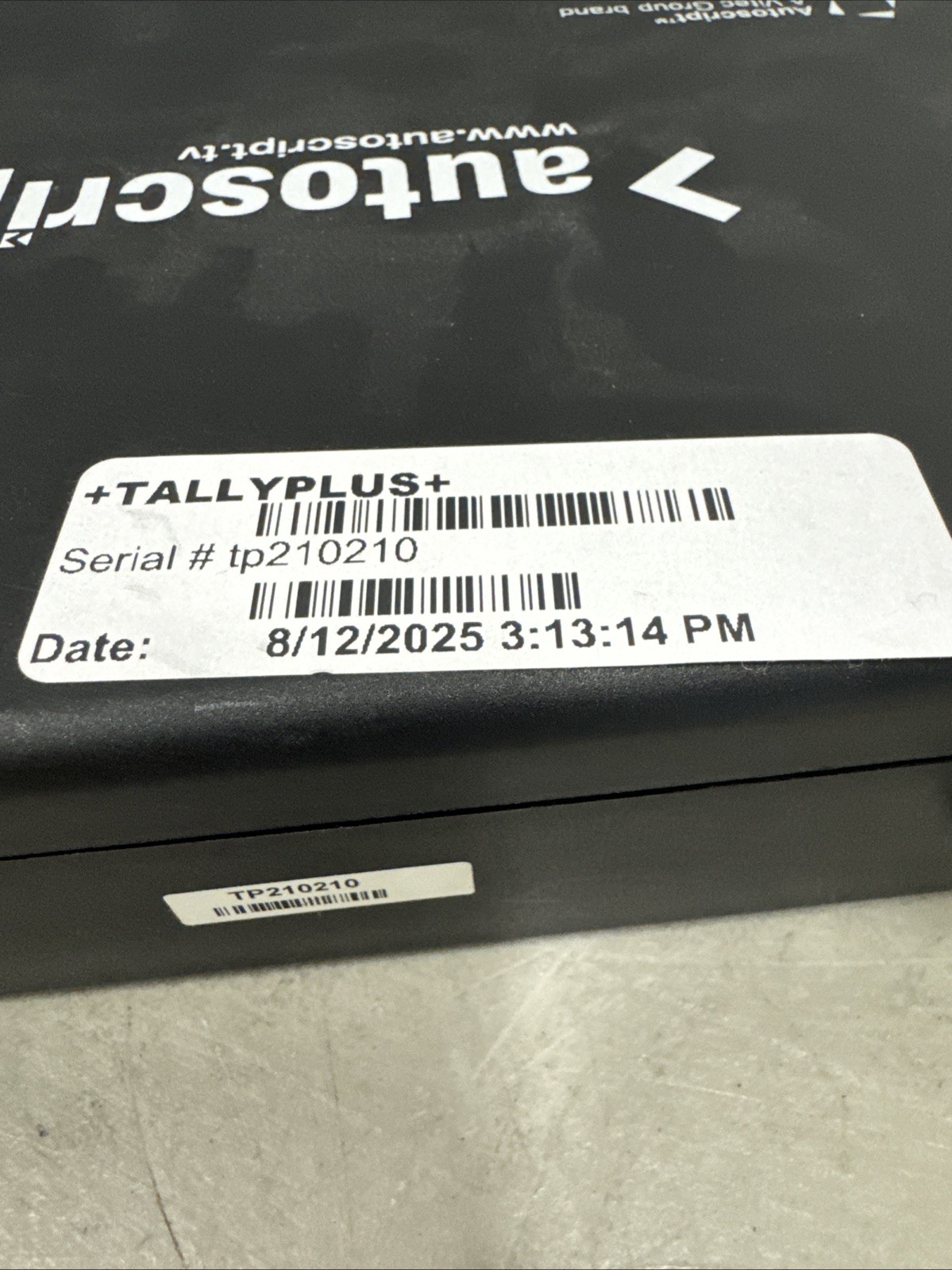 Autoscript +Tally Plus+
