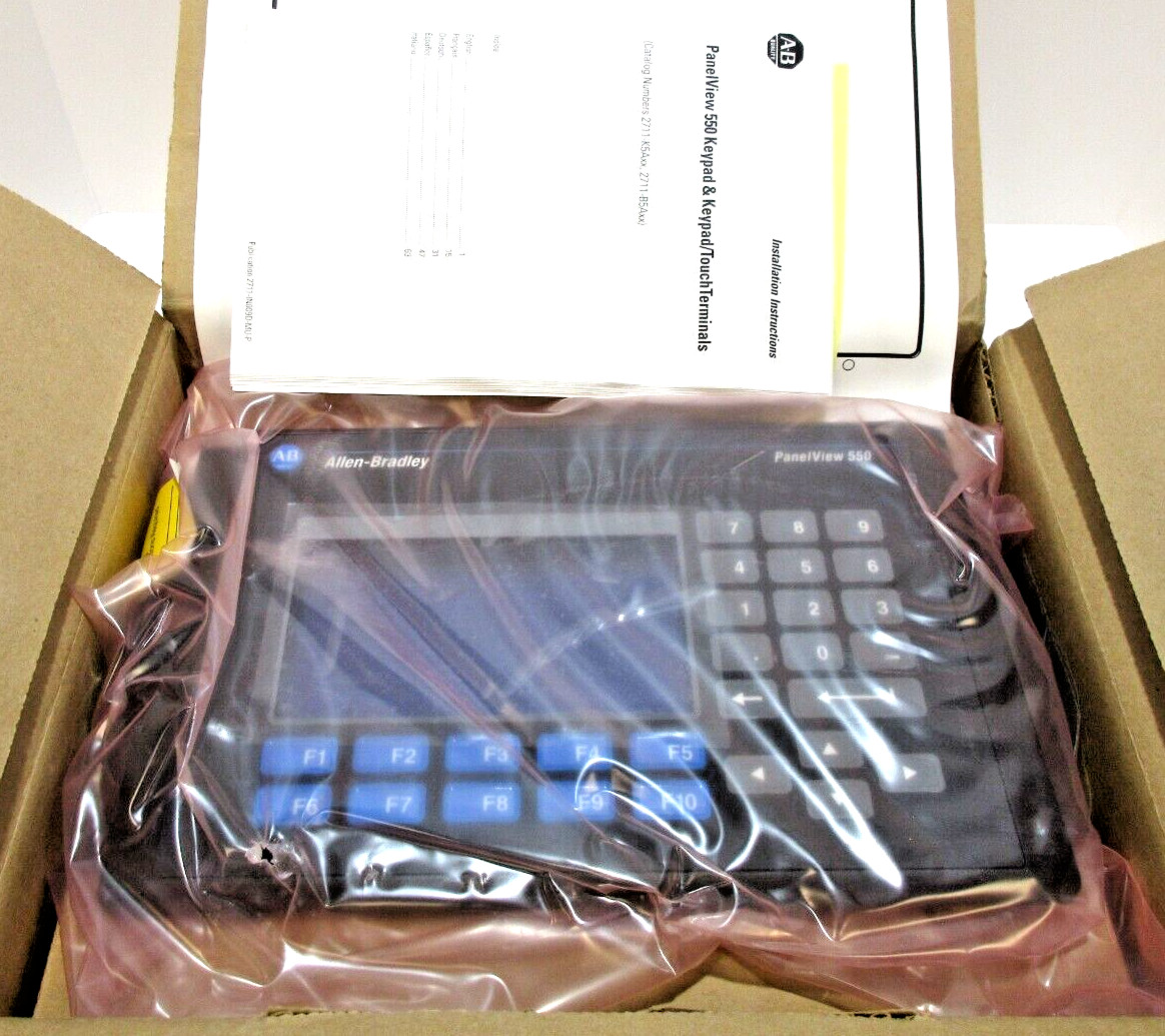 Allen Bradley 2711-K5A8 PanelView 550 Keypad Operator Terminal