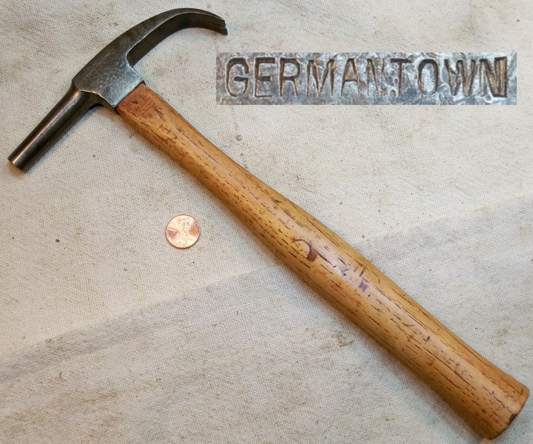 Germantown Tack Hammer Good Shape Working Collectible Old Trade Tool READ