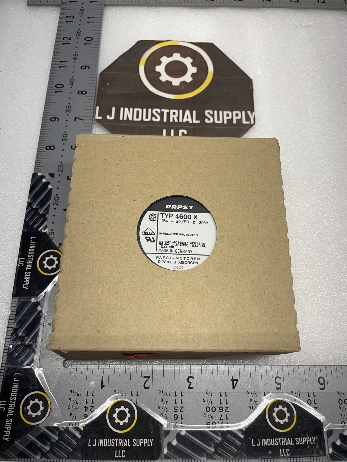 NEW! PAPST Fan TYP-4600-X _115V-50/60Hz_20W_MULTIPLE IN STOCK_FAST SHIPPING!