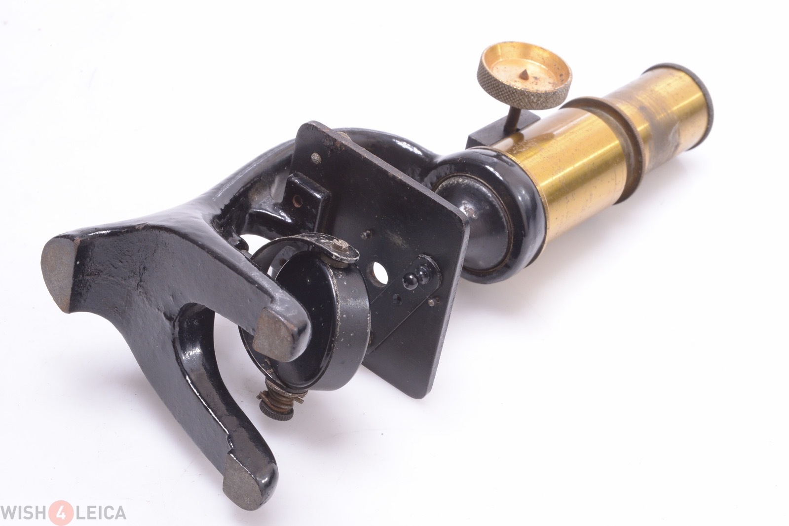 ✅ UNBRANDED SMALL BRASS MICROSCOPE 18CM, 7 INCHES TALL
