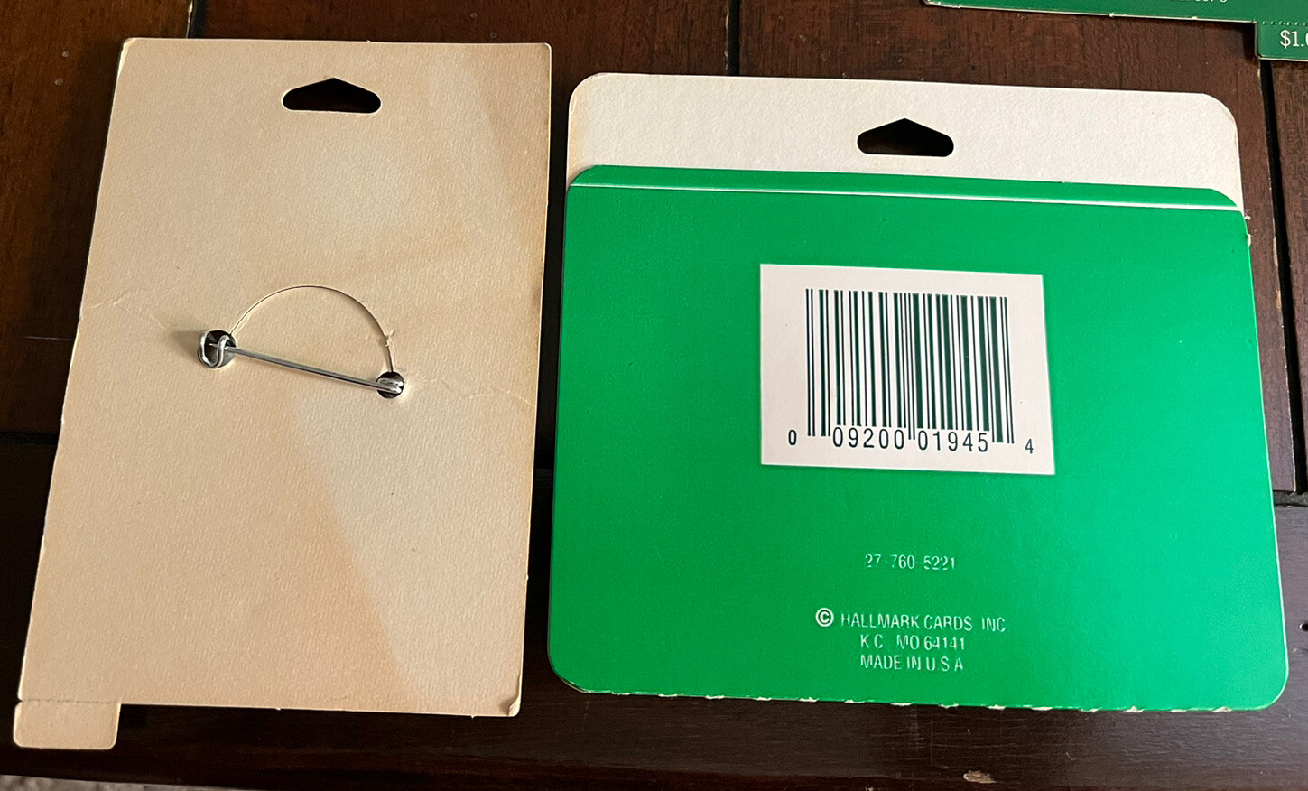 St. Patrick’s Day Fun 2 1/4 Inch Buttons/Pinbacks NOS Hallmark