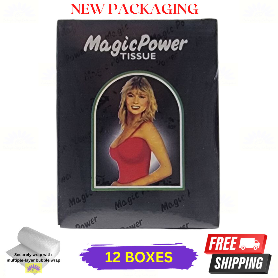 12 Box Super Magic Man Antiseptic Tissue Longer Delayed Ejaculation (72 sachets)