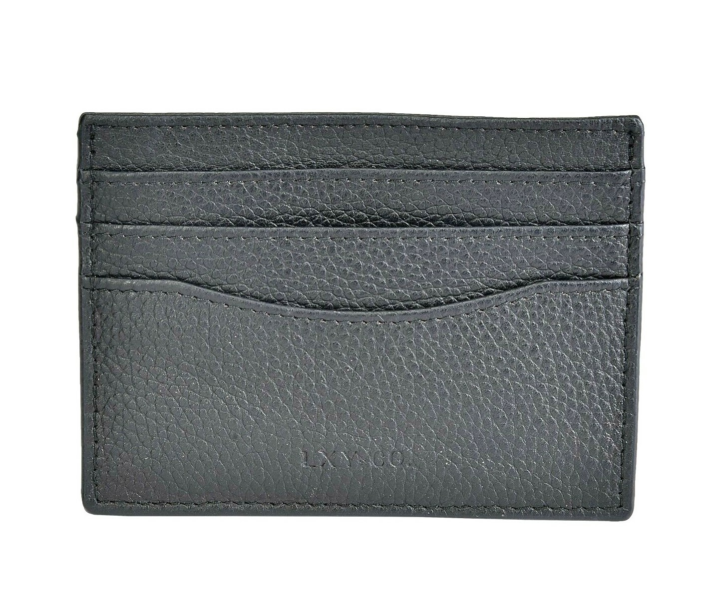 LXY & Co. Classic Top Grain Leather RFID Blocking Men’s Card Holder Wallet