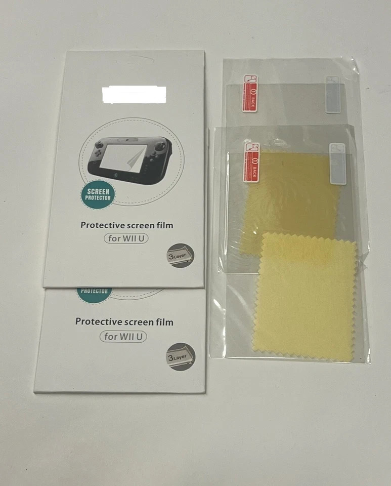 USB Charger Cable For Nintendo Wii U Gamepad Controller Plus 6 Pcs. Screen P