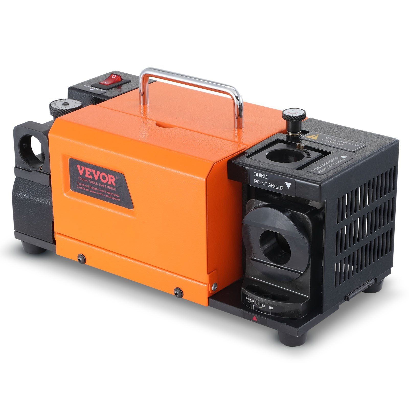 3-13mm Drill Bit Sharpener Grinder with 11 Collets & Precision Adjustment