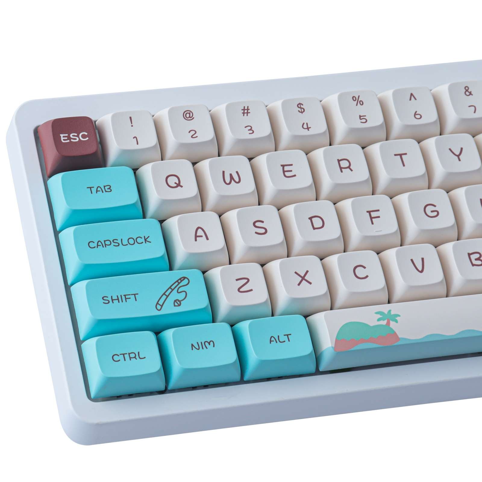 Cute Animal XDA PBT Dyesubs Keycap Set