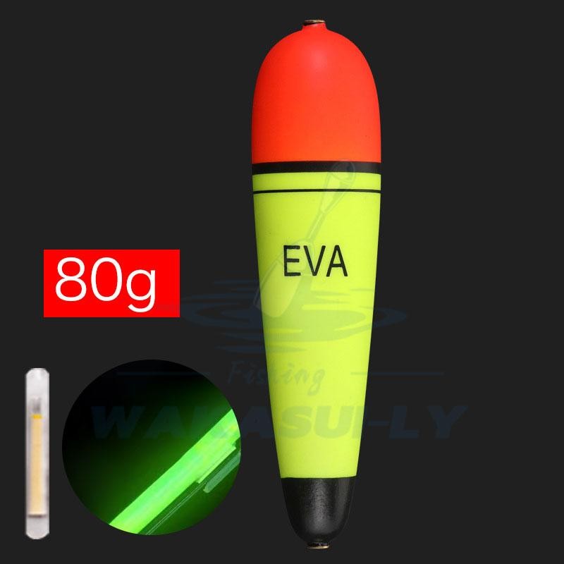 Eva Rocky Fishing Float Sea Pole Eye-catching Long Range Big Belly Float Sea Bas