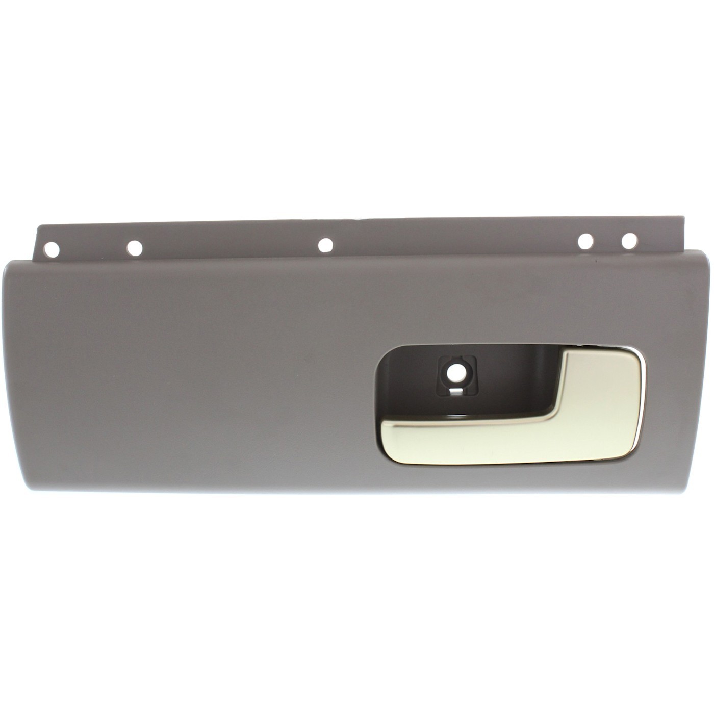 Door Handle For 2003-2011 Lincoln Town Car Rear Right Gray w/ Chrome/Gold Lever