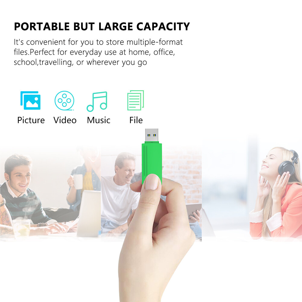 1x 128GB USB 2.0 Flash Drive Memory Stick Pen Drive U Disk Data Storage