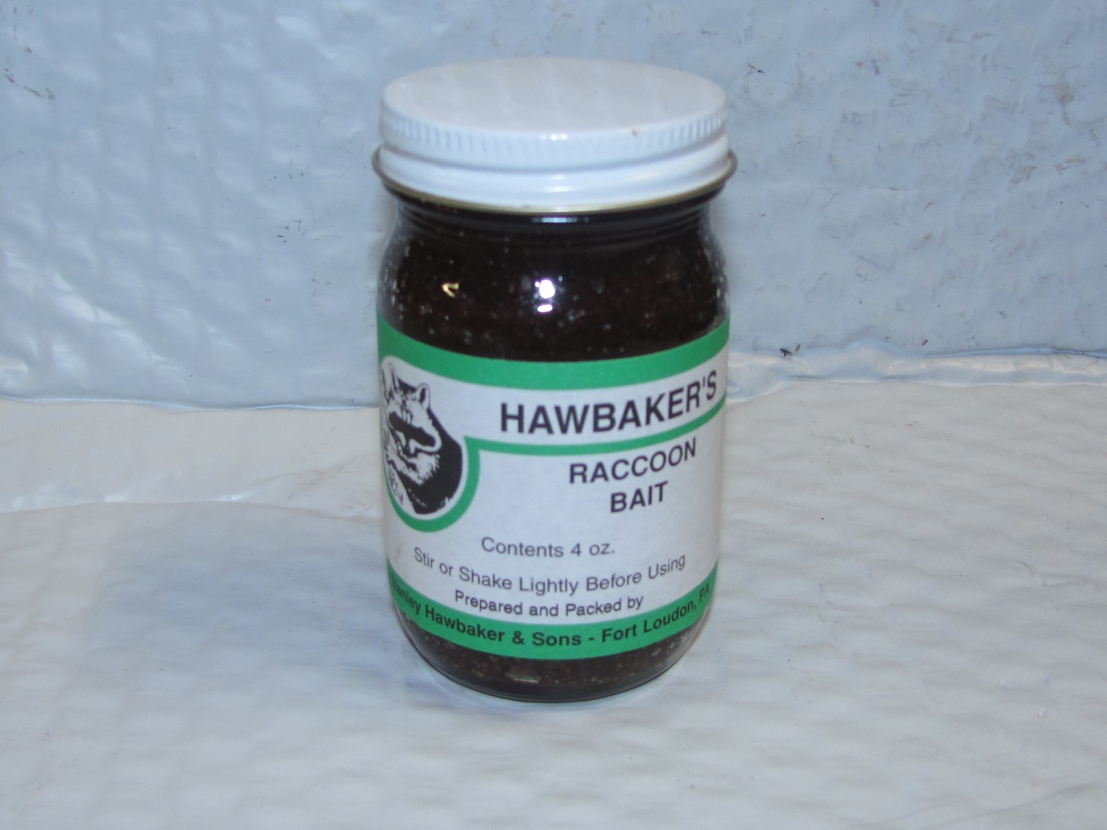 Hawbaker's Raccoon Bait 4 Oz. Traps Trapping snares Duke muskrat weasel fox SALE