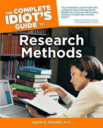 The Complete Idiot's Guide to Research Methods - Paperback - GOOD
