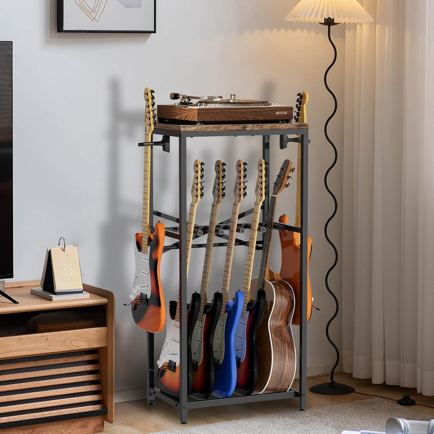 Guitar Stand Multiple Guitars Guitar Rack Acoustic Guitar Electric Guitar Bass &