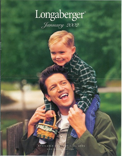 Longaberger FLYER - 2002-01 LUCKY YOU - Mint *RARE*