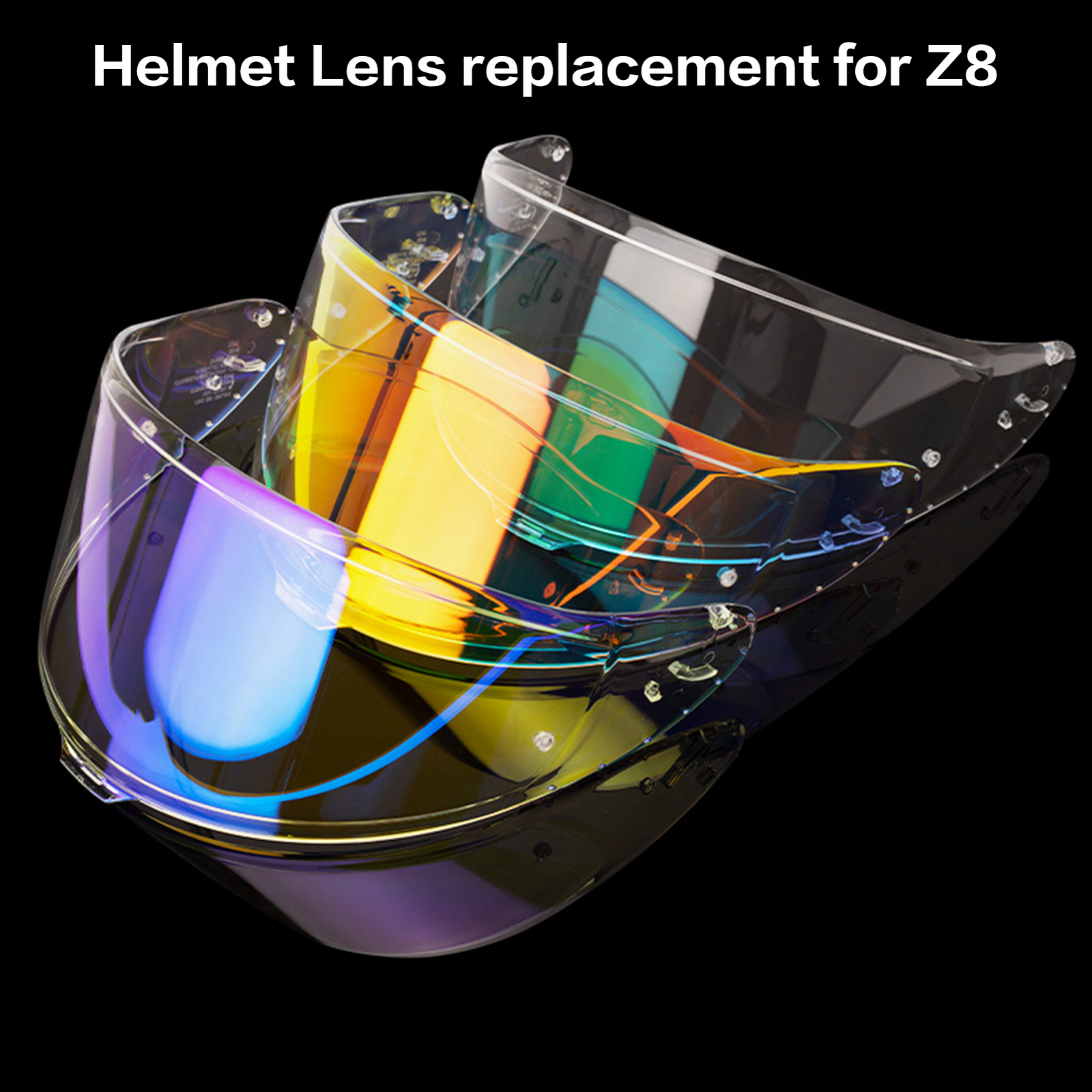 Visor Replacement for SHOEI Z8 Motorcycle Wind G5E4