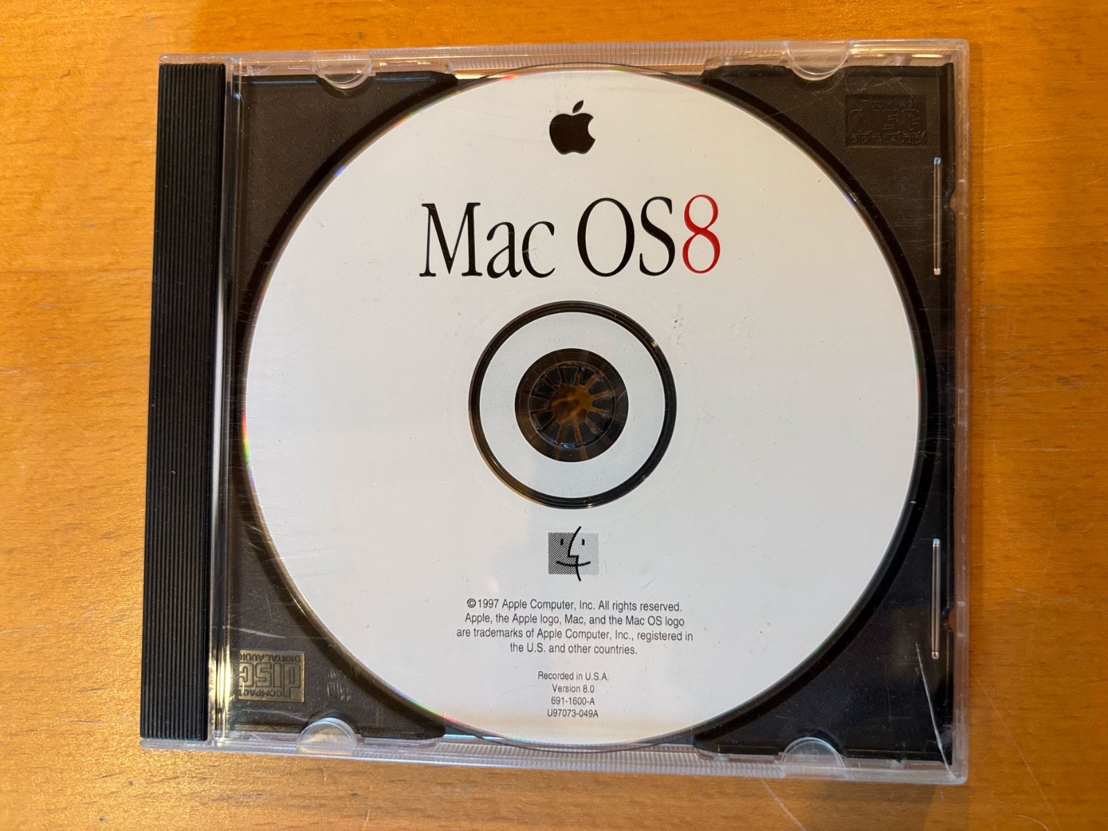 Mac OS 8 Apple Computer Operating System CD Rom Install Disc